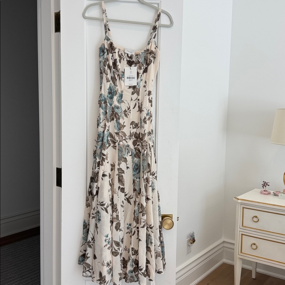 NWT Reformation Katalina Dress Ivory - Size 2